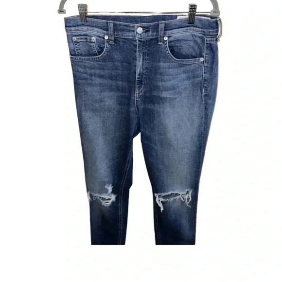 Rag & Bone Hi Rise Skinny Connie Medium Wash Jeans Size 31 - Picture 2 of 4